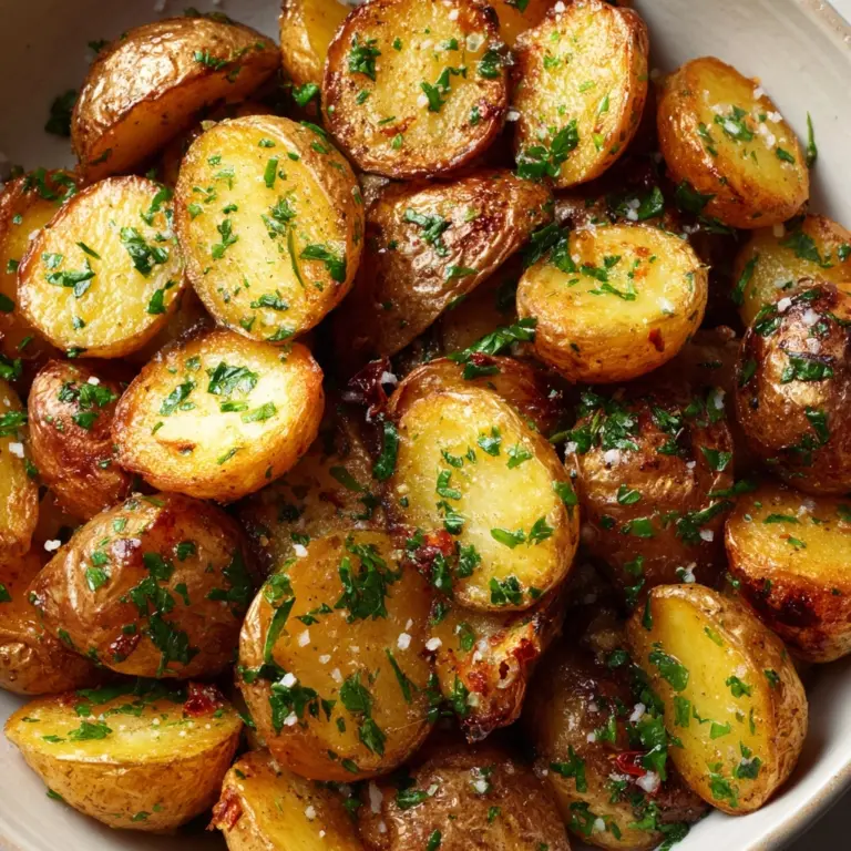 Browned Butter Roasted Potatoes with Parmesan Recipe