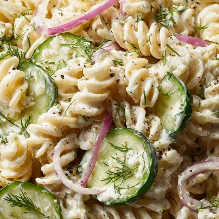 Dill Pickle Pasta Salad Recipe