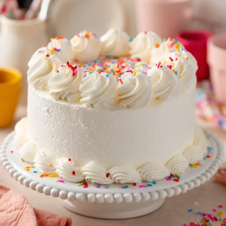Classic White Cake Recipe