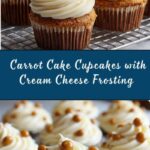Carrot Cake Cupcakes with Cream Cheese Frosting Recipe