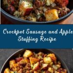 Crockpot Stuffing with Sausage and Apple Recipe