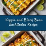 Veggie and Black Bean Enchiladas Recipe