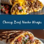 Nachos Cheese Beef Wrap Recipe