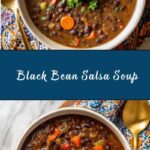 Easy Black Bean Salsa Soup Recipe