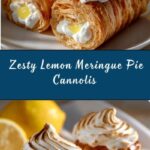 Zesty Lemon Meringue Pie Cannolis Recipe