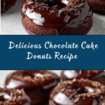 Irresistible Chocolate Cake Donuts Recipe