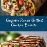Chipotle Ranch Grilled Chicken Burrito Recipe