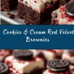 Cookies & Cream Red Velvet Brownies Recipe