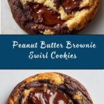 Peanut Butter Brownie Swirl Cookies Recipe
