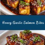 Honey Garlic Salmon Bites Recipe