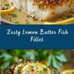 Delicious Zesty Lemon Butter Fish Fillet Recipe
