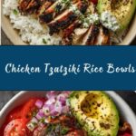 Chicken Tzatziki Rice Bowls Recipe