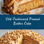 Old-Fashioned Peanut Butter Cake Recipe