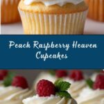 Peach Raspberry Heaven Cupcakes Recipe