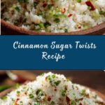 Homemade Cinnamon Sugar Twists Recipe