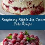 Raspberry Ripple Ice Cream Cake Recipe
