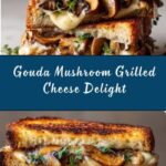 Grilled Cheese with Gouda, Roasted Mushrooms, and Onions Recipe