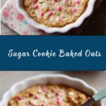 Sugar Cookie Protein Baked Oats Recipe