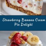 Strawberry Banana Cream Pie Recipe