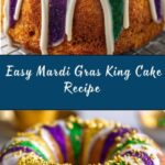 Easy Mardi Gras King Cake Recipe