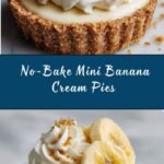 No-Bake Mini Banana Cream Pies Recipe