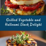 Grilled Vegetable and Halloumi Stack Recipe
