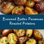 Browned Butter Roasted Potatoes with Parmesan Recipe