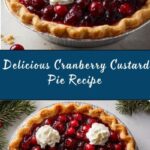 Cranberry Custard Pie Recipe