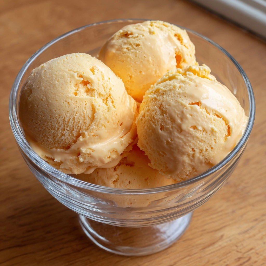 Peach Sorbet Recipe - Recipe Image
