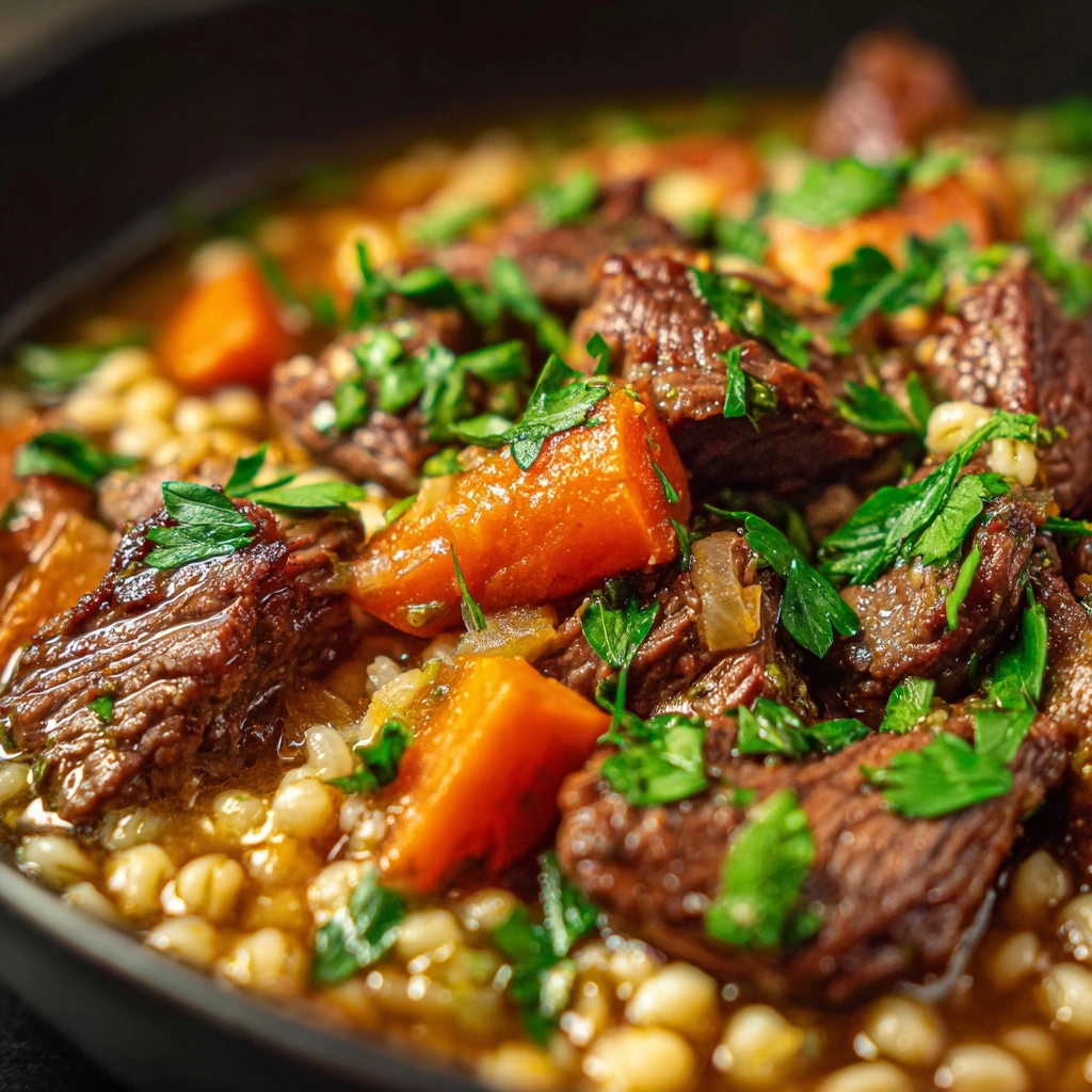 Beef and Barley Soup Recipe - Recipe Image