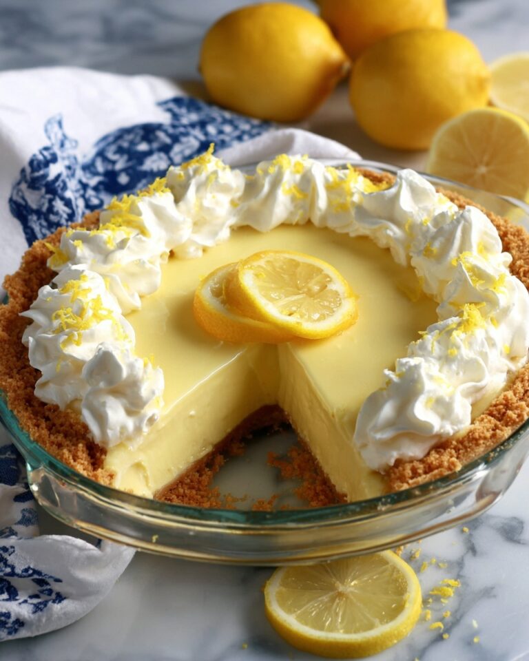 Easy Lemon Cream Pie Recipe