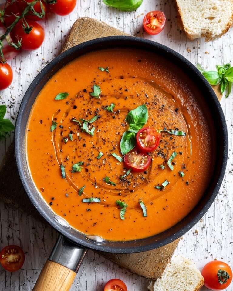Homemade Roasted Tomato Soup Recipe