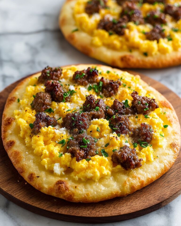 English Muffin Breakfast Pizza Recipe