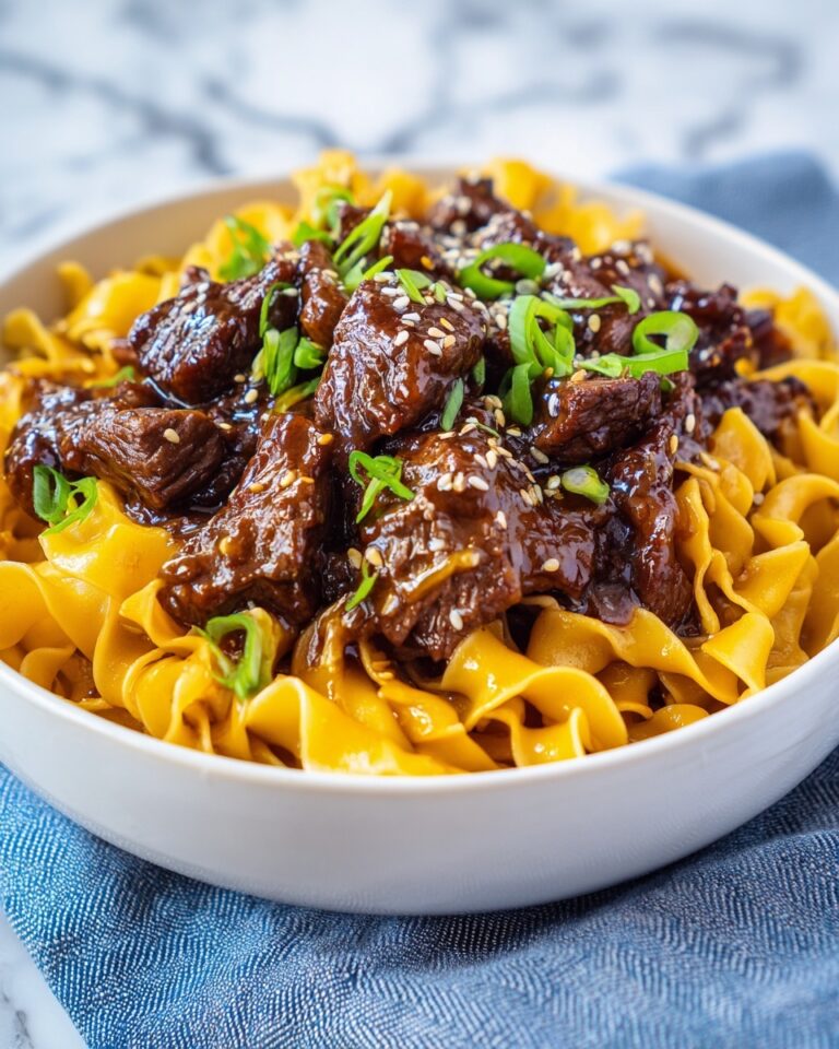 Slow Cooker Korean Beef Noodles Recipe