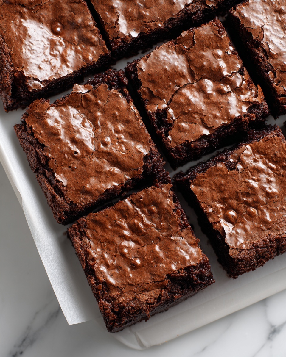 One Bowl Brownies Recipe - Recipe Image