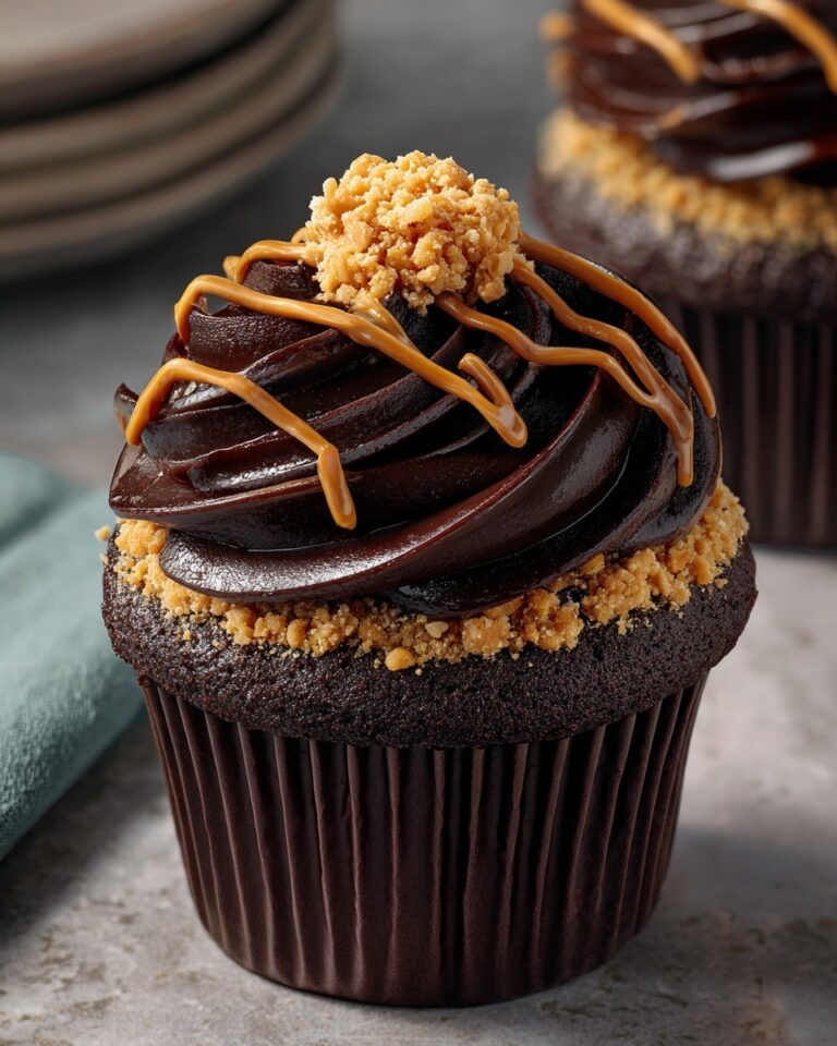 Mouth-Watering Irresistible German Chocolate Cupcakes Recipe