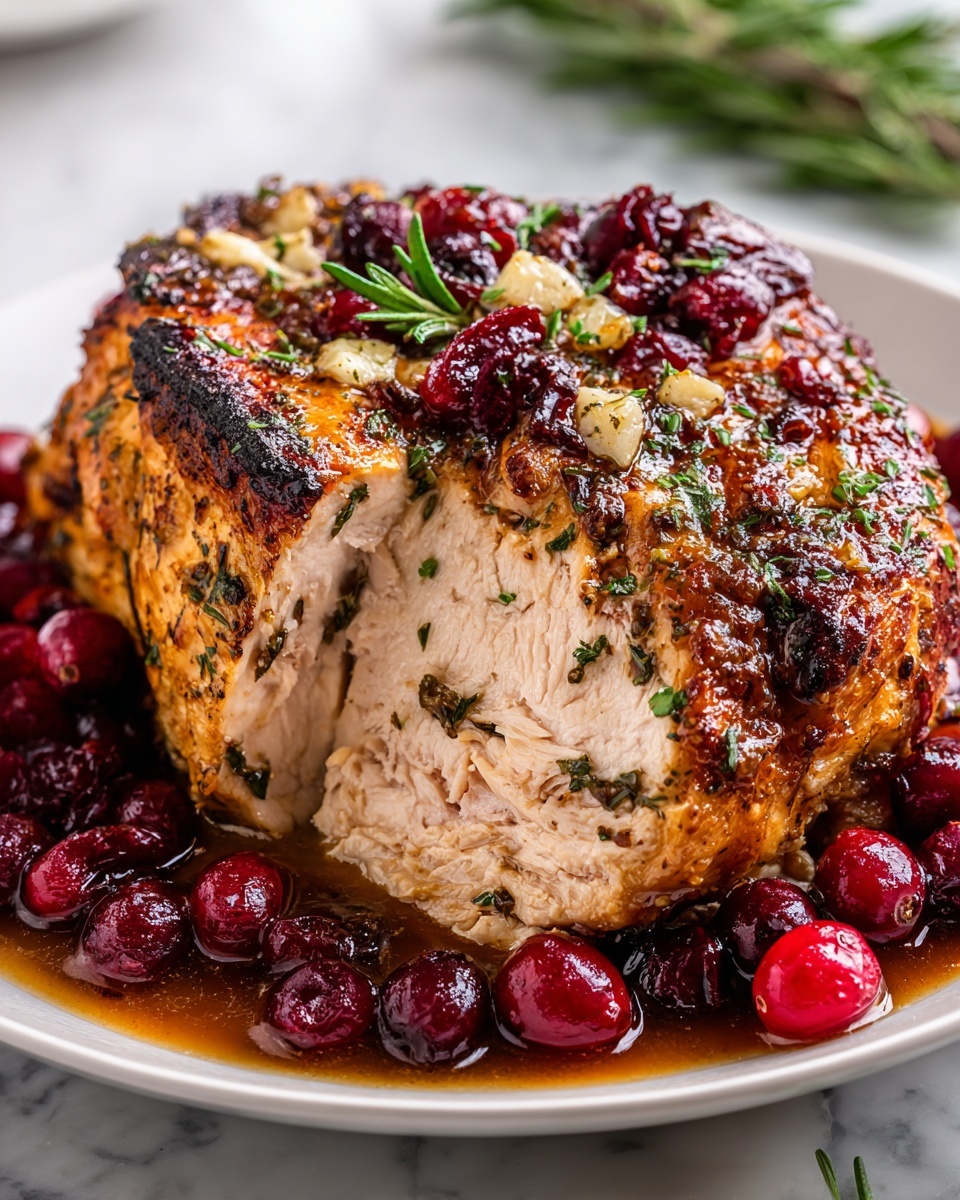 Cranberry and Brie Stuffed Chicken Recipe - Recipe Image