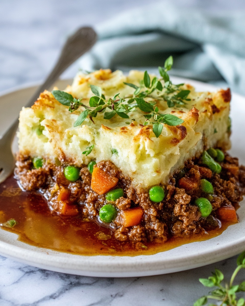 Classic Shepherd’s Pie with Lamb and Vegetables Recipe - Recipe Image