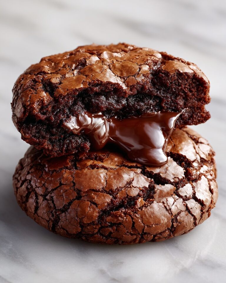 Dark Chocolate Espresso Brownie Cookies Recipe