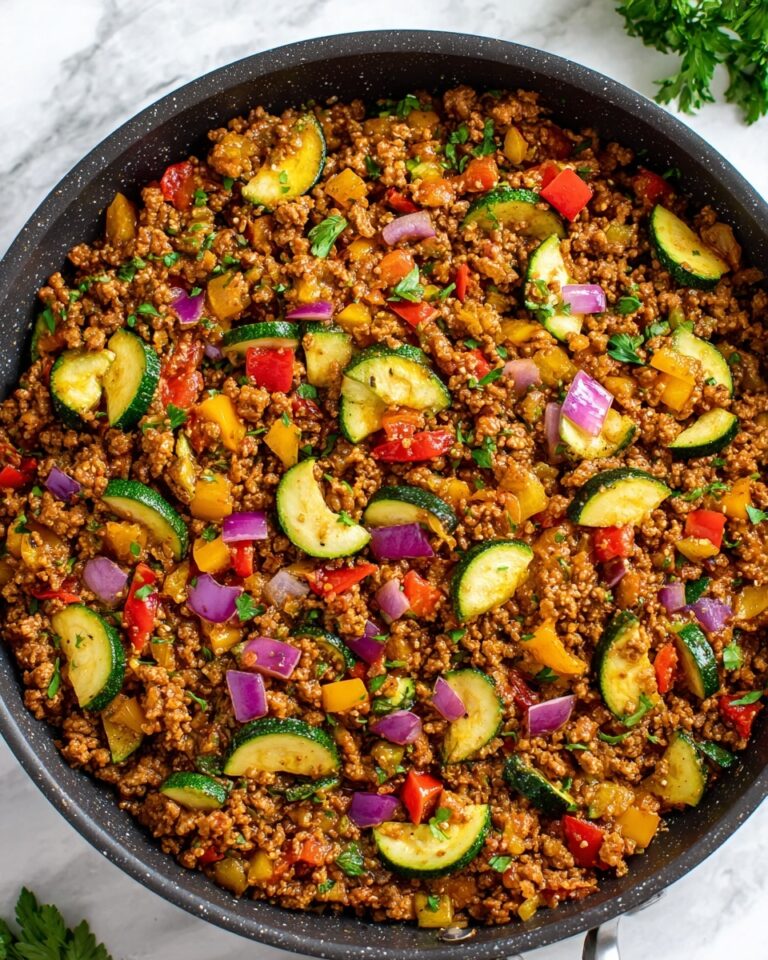 Mediterranean Ground Beef Stir Fry Recipe