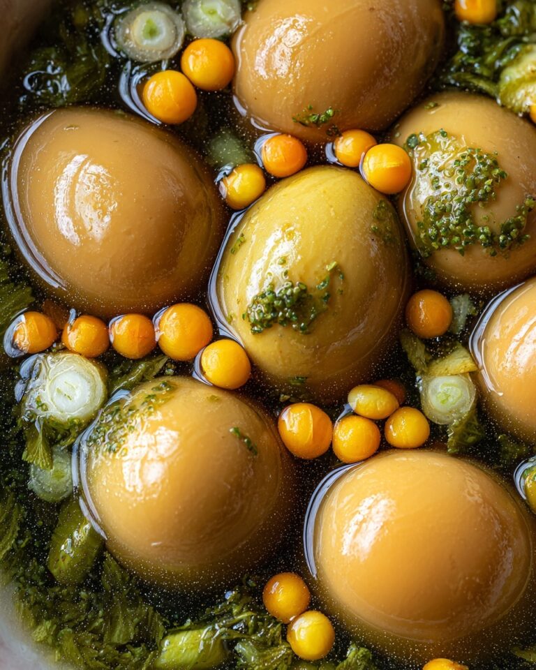 Korean Marinated Soft-Boiled Eggs (Mayak Gyeran) Recipe