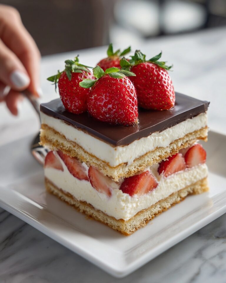 Strawberry Eclair Cake Recipe