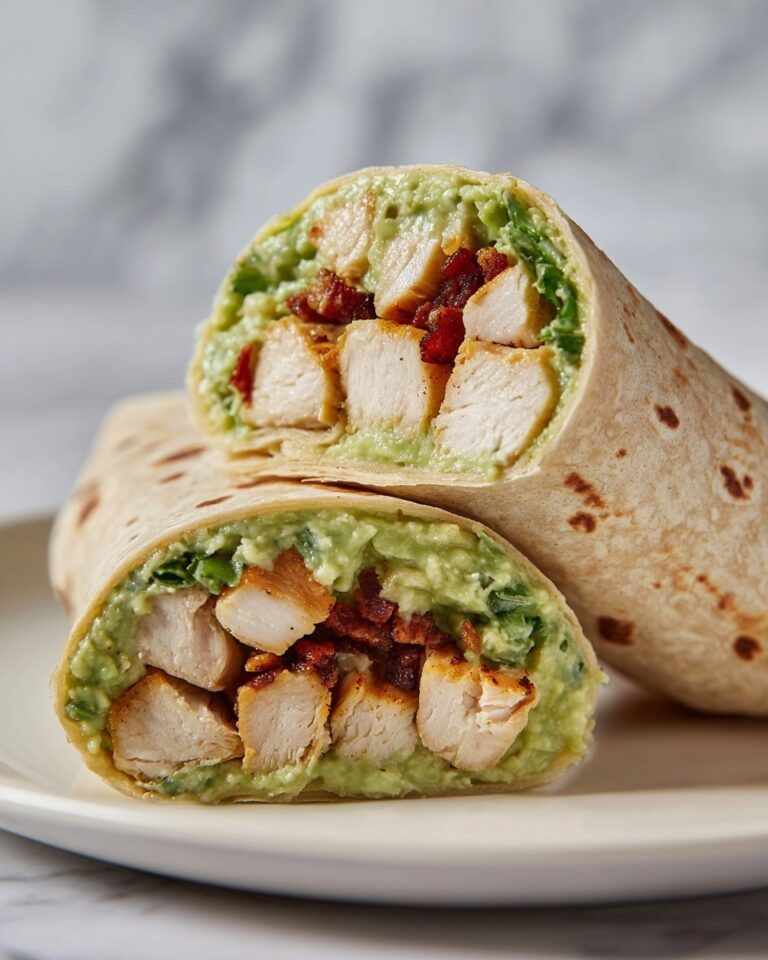 Chicken Avocado Wrap Recipe