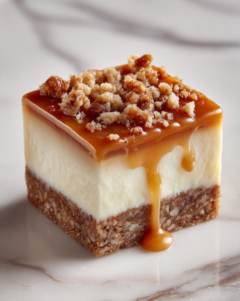 Caramel Cheesecake Bars Recipe