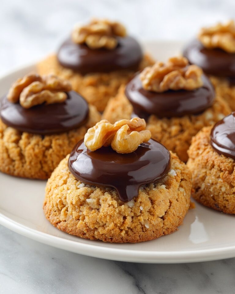Chocolate Hazelnut Thumbprint Cookies Recipe