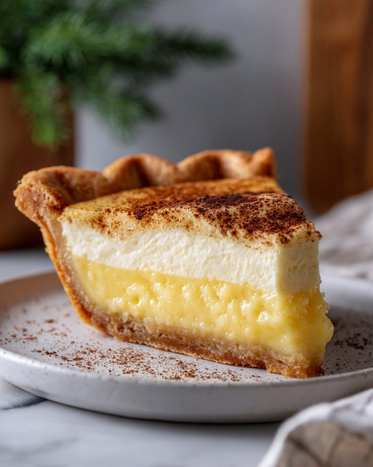 Old Fashioned Egg Custard Pie Recipe