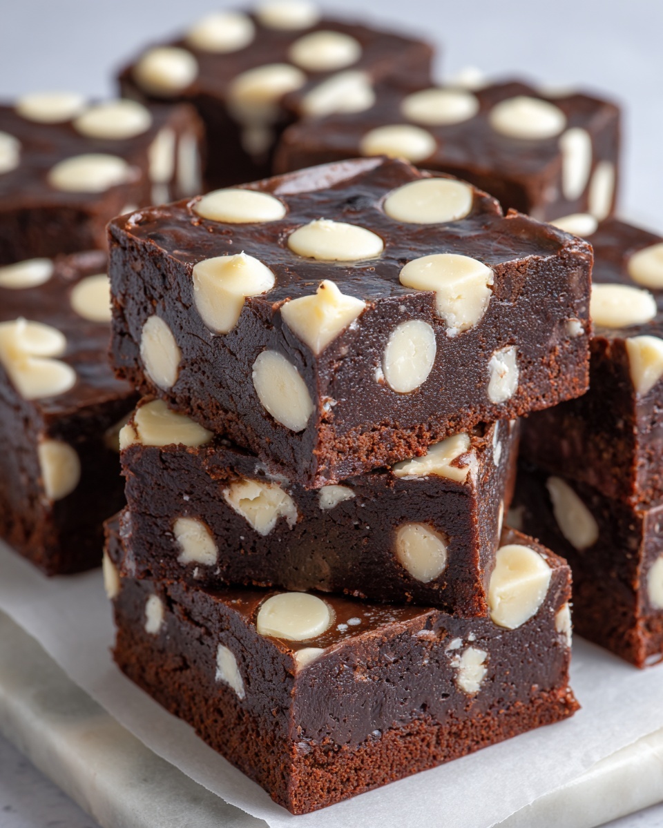 The Best Chocolate Nutella Brownies Recipe - Recipe Image