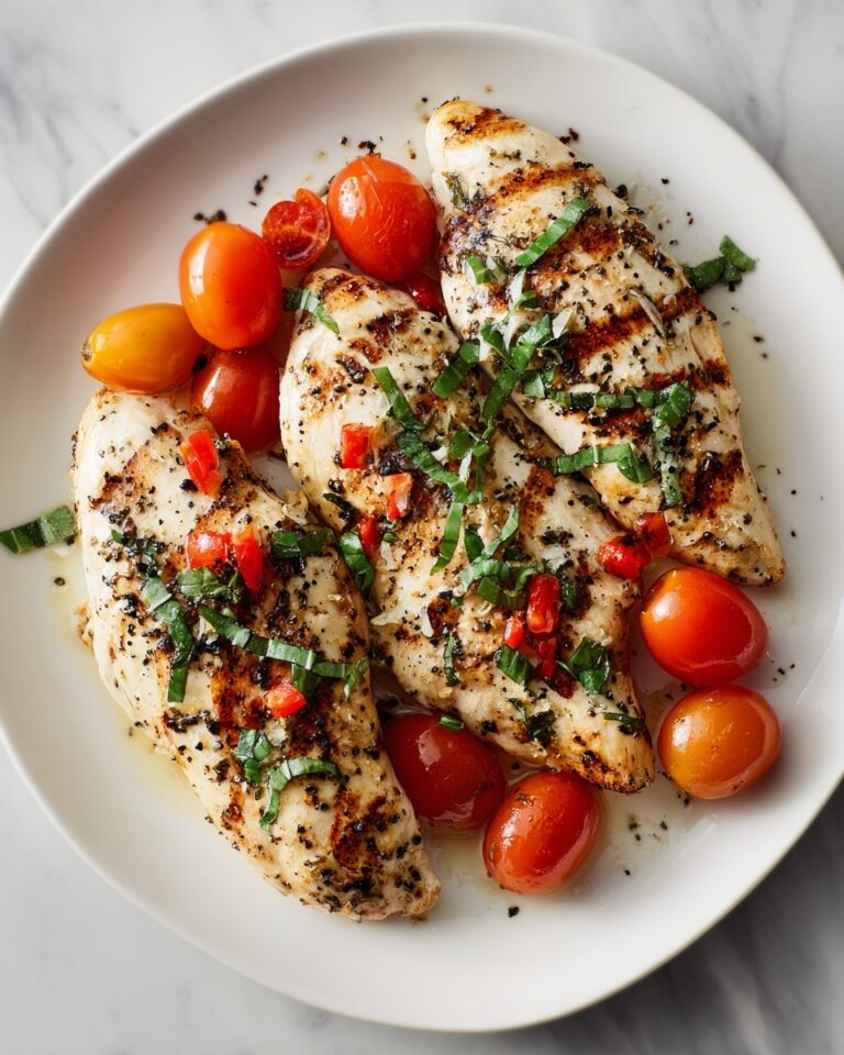 Simple Italian Basil Chicken Recipe