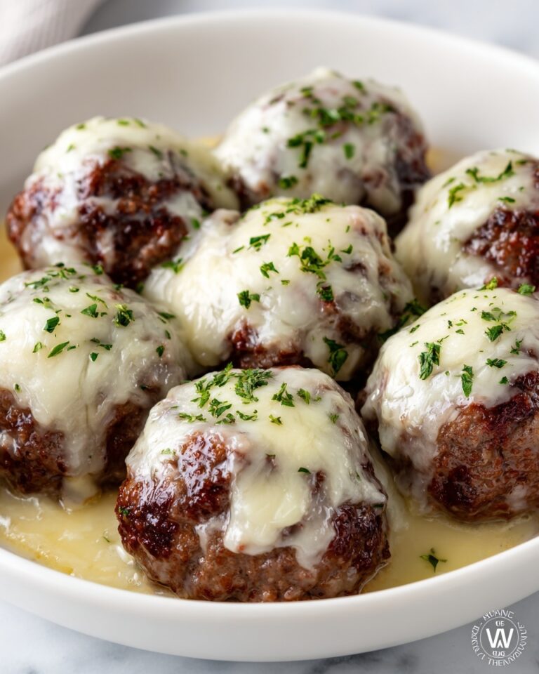 Crock Pot French Onion Meatballs Recipe