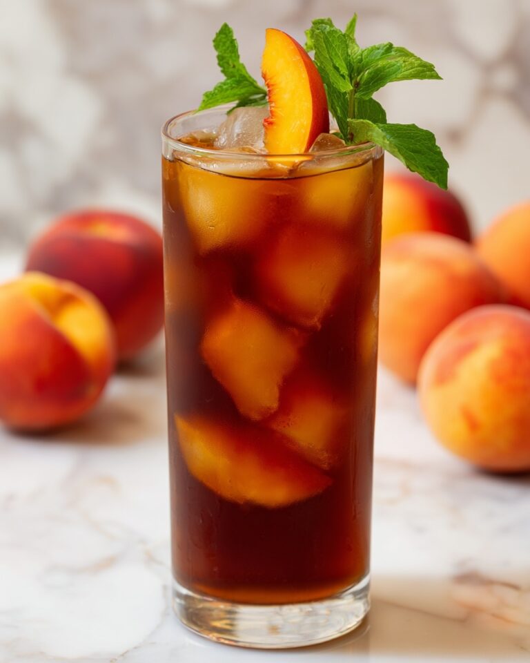 Sweet Peach Iced Tea Recipe